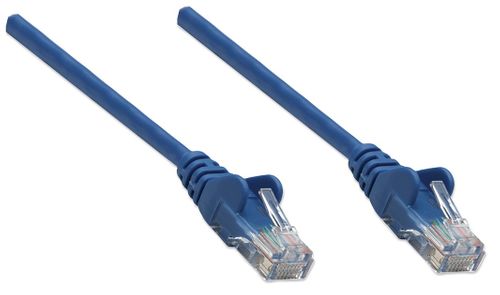 PATCH CORD INTELLINET CAT5E UTP 0,5M NIEBIESKI 100% MIEDŹ 318129 na Arena.pl