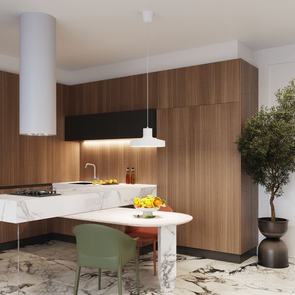 Lampa wisząca BILO biała zdjęcie 13