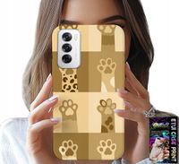 ETUI DO OPPO RENO12 PRO 5G - LOVE CAT, WZORY Z KOTAMI, ŁAPKI KOTÓW