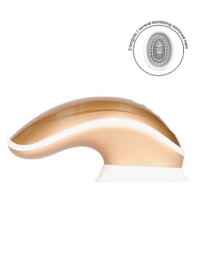 Twitch Hands - Free Suction & Vibration Toy - Gold zdjęcie 14