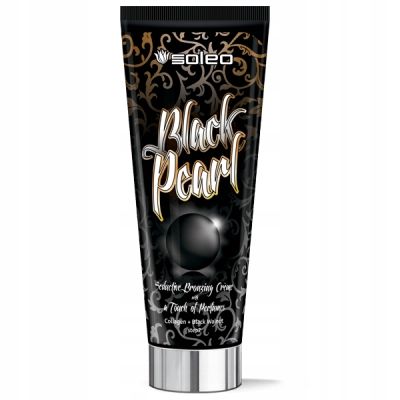 Soleo Black Pearl bronzer z kolagenem do opalania w solarium i na słońcu na Arena.pl