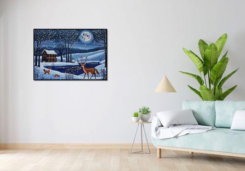 Plakat 100x70cm Przyszła Zima na Arena.pl