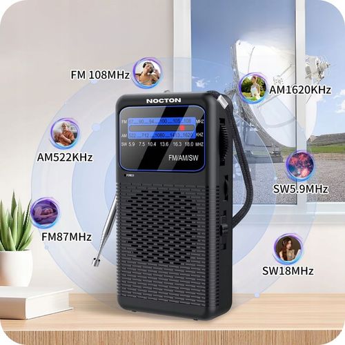 RADIO NA BATERIE MINI FM AM SW LATARKA TURYSTYCZNE KIESZONKOWE na Arena.pl