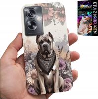 ETUI DO OPPO A79 5G - PSIE RASY PSIE WZORY POKROWIEC + FOLIA