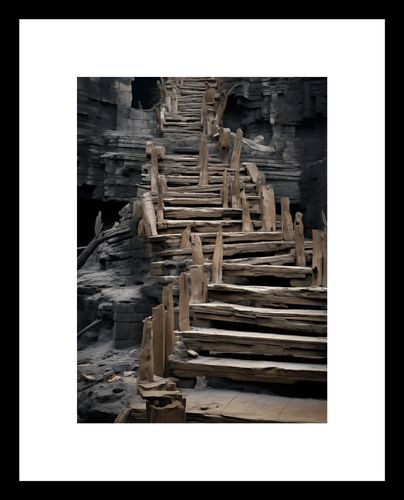 Plakat 13x18cm Schody do Nieznanego na Arena.pl