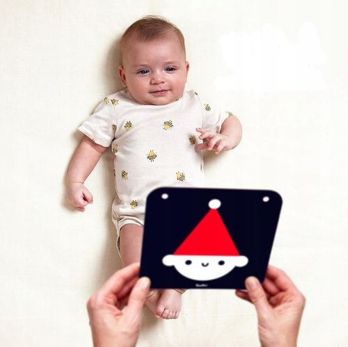 CzuCzu Karty Kontrastowe Książeczki na Sznureczku dla Malucha 0m+ 3m+ na Arena.pl