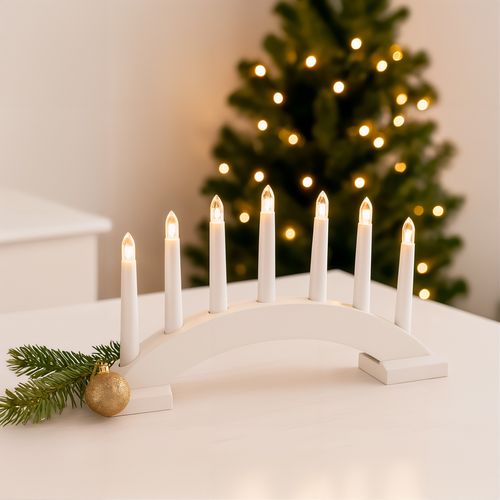 świecznik adwentowy 7 led świąteczny latarenka święta timer baterie jumi na Arena.pl