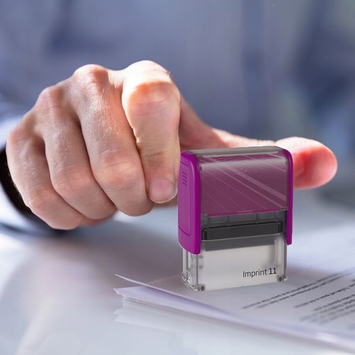 PIECZĄTKA TRODAT 8911 DO 4 LINII FIRMOWA IMIENNA BIUROWA PROJEKT + GUMKA na Arena.pl