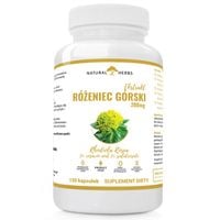 RÓŻENIEC GÓRSKI 200 mg RHODIOLA + L-leucyna Serce Zmęczenie Stres WEGE 120k