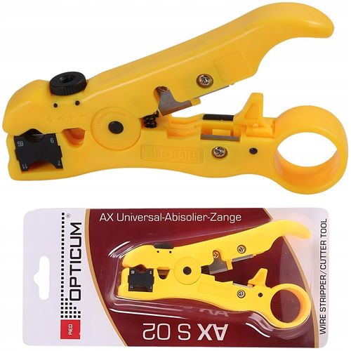 Ściągacz Izolacji Z Kabli Koncentrycznych Striper Zarabiarka Opticum na Arena.pl