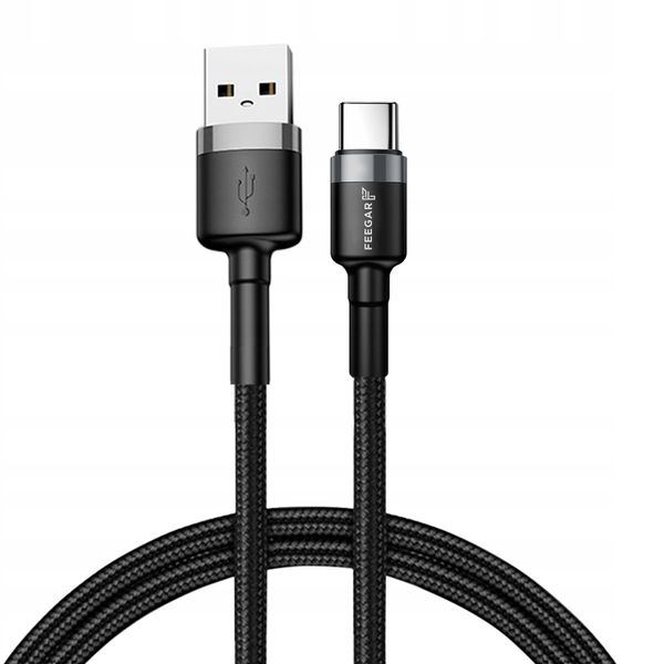 Feegar Kabel Przewód Usb Type-C Qc 3.0 5A Nylon zdjęcie 13