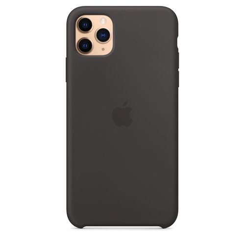 Apple Silicone Case Silikonowe etui do iPhone 11 Pro Max (czarny) na Arena.pl