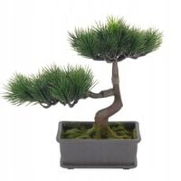 Sztuczne drzewko Bonsai w doniczce 23 cm na Taras Balkon do Salonu Ozdobne