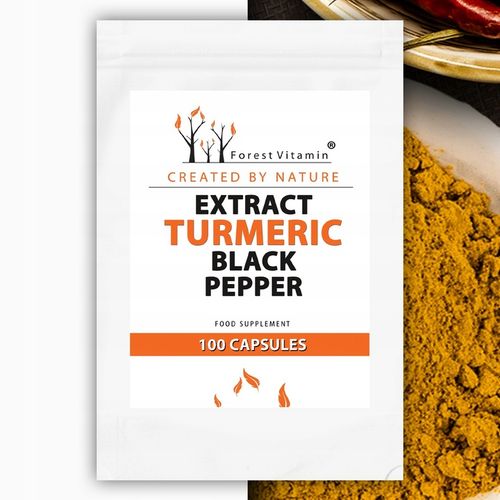 KURKUMINA PIPERYNA MOCNA STANDARYZACJA KURKUMA 100 na Arena.pl