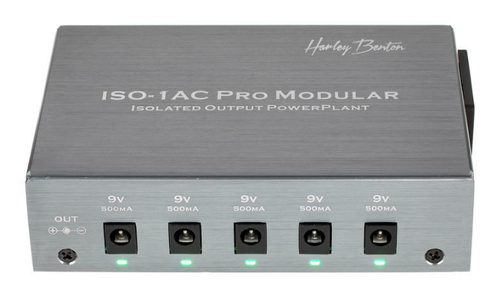 Zasilacz modułowy 5 efektów 9V Harley Benton PowerPlant ISO-1AC Pro Modular na Arena.pl