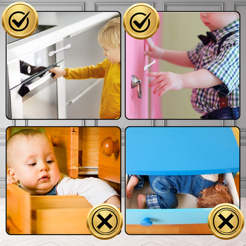 zabezpieczenia szafek blokada szuflad mebli drzwi przed dziećmi mocna na Arena.pl