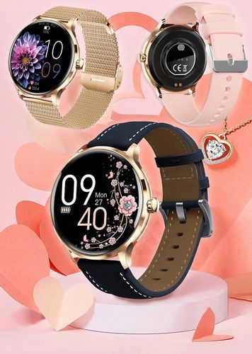 SMARTWATCH DAMSKI Z FUNKCJA ROZMOWY SPORT PULS POMIARY MENU PL SMART WATCH na Arena.pl