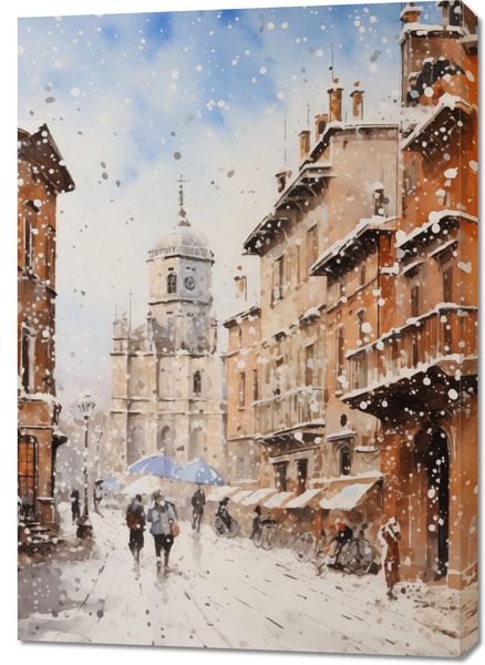 Obraz 70x100cm Urok Starych Miast zdjęcie 1
