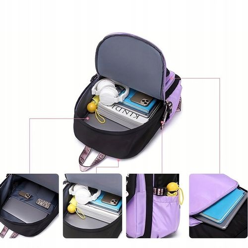 PLECAK SZKOLNY DO SZKOŁY MŁODZIEŻOWY TORNISTER PIÓRNIK ZESTAW 327 USB na Arena.pl