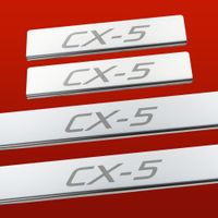 Listwa progowa MAZDA CX-5 MK1 Stal nierdzewna 304 połysk 4szt