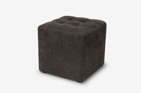 Pufa Pikowana Kostka Tapicerowana salon Siedzisko Guziki