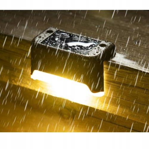 6x Lampki SOLARNE Ogrodowe LED na Schody TARAS Płot Oświetlenie Balkon na Arena.pl
