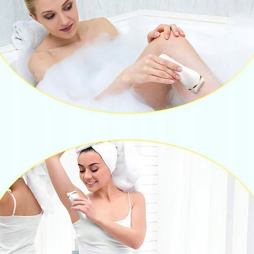 Golarka DAMSKA DEPILATOR BEZPRZEWODOWY dla Kobiet do nóg ciała bikini na Arena.pl