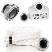 Wąż strażacki wody z 3'' calowymi złączami 20 m kraft&dele KD782