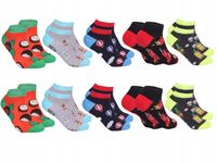 10-PAR STOPKI BAWEŁNIANE MĘSKIE skarpety NISKIE MŁODZIEŻOWE SKARPETKI 39-43