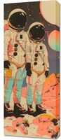 Obraz 40x100cm Astrounauci Kosmonauci