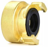 złącze kłowe mosiężne kompatybilne z geka - gw 1 1/2”