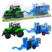 Zestaw Duży Traktor Rolniczy Brona Talerzowa Ruchoma