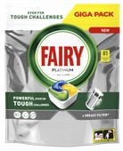 FAIRY Kapsułki Do Zmywarki Platinum All in One Lemon 81 szt.