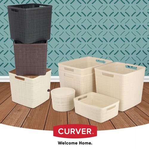 Curver Koszyk Pojemnik Organizer Z Uchwytami 17L na Arena.pl