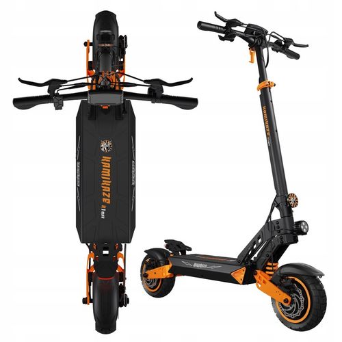 Składany pojazd elektryczny Kamikaze K1 Max tarczowe hamulce 52V 20Ah na Arena.pl