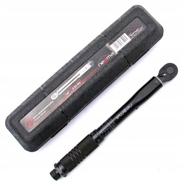 KLUCZ DYNAMOMETRYCZNY 1/4 2-24Nm CERTYFIKAT KALIBRACJI zdjęcie 3