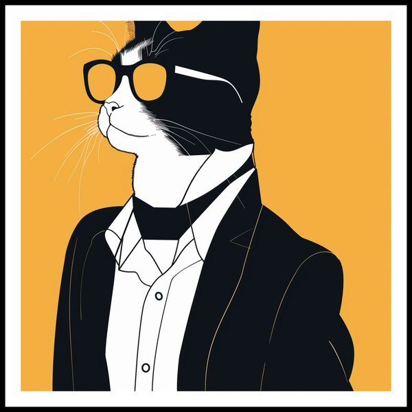 Plakat 70x70cm Jegomość zdjęcie 3