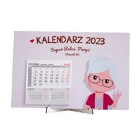 Prezent na dzień  Dziadka KALENDARZ 2025 z personalizacją Imieniem