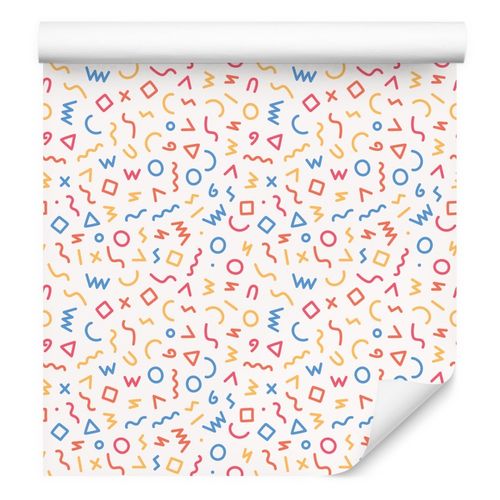 Tapeta Dla Dzieci Geometryczne Wzory Abstrakcja na Arena.pl