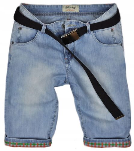 Meskie krotkie spodenki JEANS szorty 1346 29 na Arena.pl