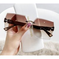 okulary przeciwsłoneczne elegant gradient brąz ok360wz1