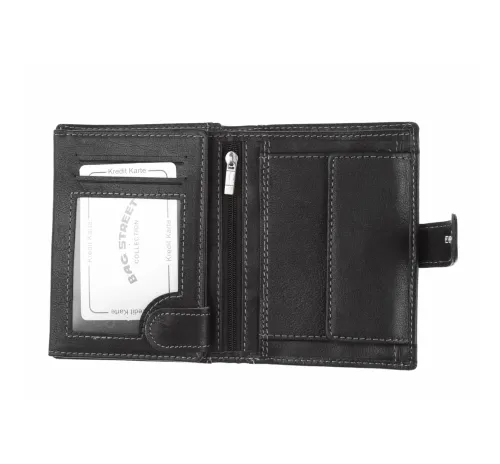 portfel męski klasyczny skórzany pionowy zapinany na Arena.pl