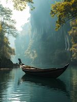 Plakat 60x80cm Samotność na Tafli