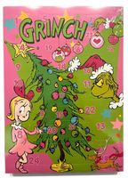 Kalendarz adwentowy GRINCH akcesoria do włosów, gadżety do pisania, brelok!