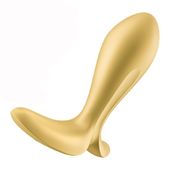 wibrujący korek analny intensity plug gold satisfyer