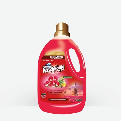 Waschkonig COLOR Żel do Prania Perfumowany Wiosenna Holandia 3,305l 110prań na Arena.pl