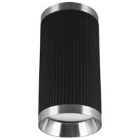 Sufitowa lampa Frida 4193 Ideus nad stół tuba chrom czarna