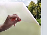 Folia Okienna Klejowa Mleczna Mrożona 105x50cm H30