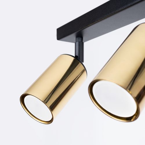 Plafon WINX 2 czarny/złoty na Arena.pl