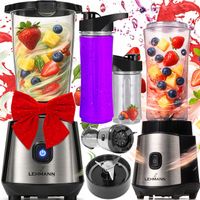 BLENDER KIELICHOWY MIKSER DO SMOOTHIE KOKTAJLI LEHMANN KRUSZY LÓD 2